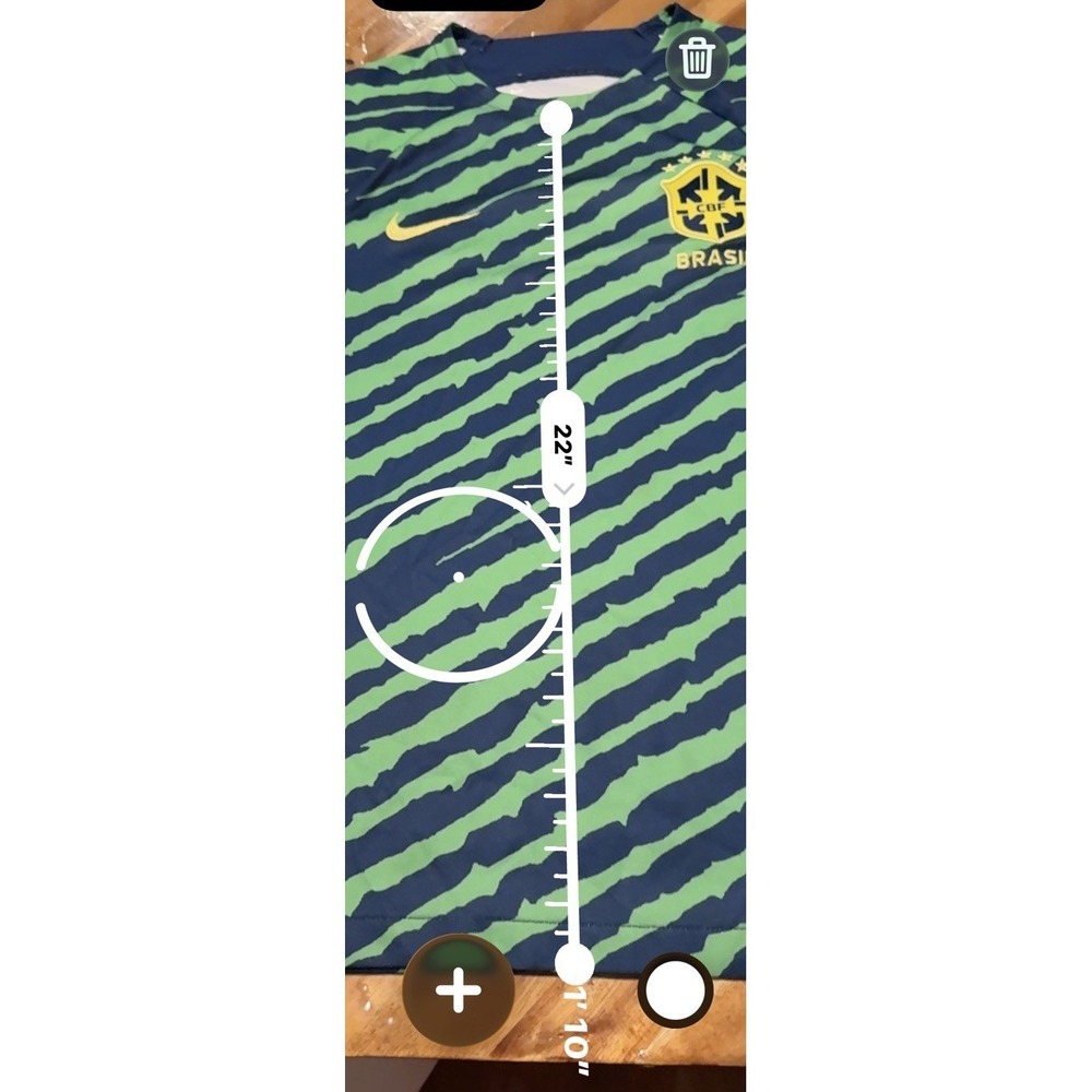 Nike Dri-Fit Brazil‎ National Team 2022/23 Pre-Match Jersey Shirt Youth XL - Picture 8 of 11